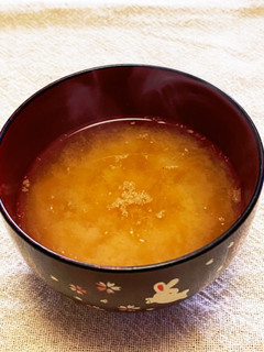 ☆味噌と鰹節で簡単お味噌汁☆-レシピのメイン写真