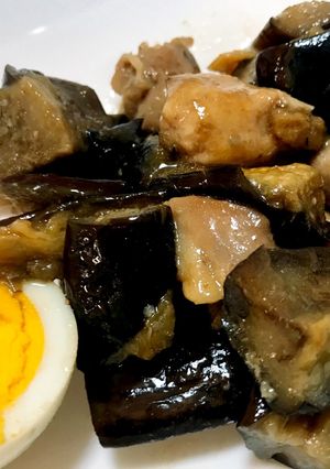 茄子と鶏肉の甘酢煮-レシピのメイン写真