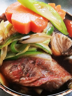 貴女風味で白葱と煮魚♥ゆりさん風-レシピのメイン写真
