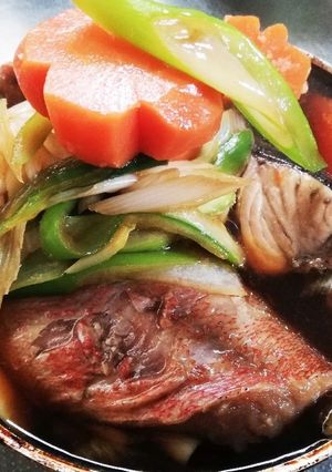 貴女風味で白葱と煮魚♥ゆりさん風-レシピのメイン写真