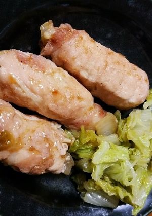 白菜とえのきの豚ロース巻-レシピのメイン写真
