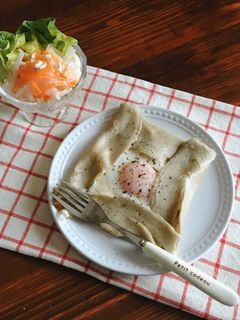 簡単!お洒落!そば粉100%♡ガレット-レシピのメイン写真