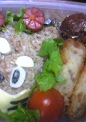 ブイゼル (キャラ弁)-レシピのメイン写真