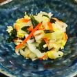白菜とワカメのあっさり塩だれナムル。