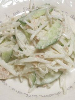 ベジ♪大根のツナマヨサラダ-レシピのメイン写真