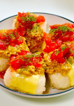 焼きおにぎり･タコライス-レシピのメイン写真