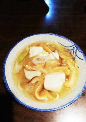 餡掛け風掛けうどん-レシピのメイン写真