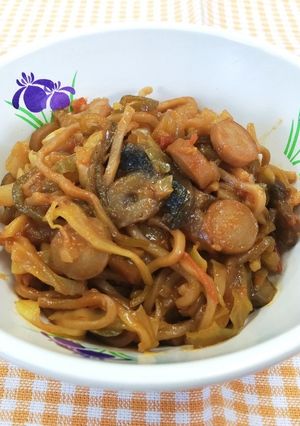 ナポリタン焼きそば-レシピのメイン写真