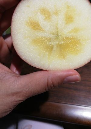 林檎のスターカット-レシピのメイン写真