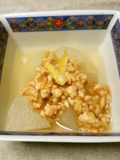 冬瓜の鶏そぼろあんかけ-レシピのメイン写真