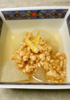 冬瓜の鶏そぼろあんかけ-レシピのメイン写真