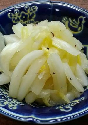 白菜の軸の梅昆布茶漬け-レシピのメイン写真