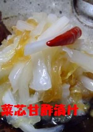白菜とクラゲの甘酢漬け-レシピのメイン写真