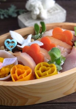 2月12日 照り焼きチキン弁当 詰め方-レシピのメイン写真