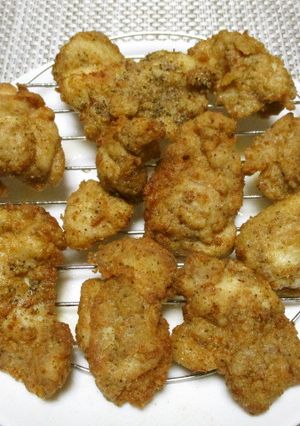 おひとりさまの米粉厚付け鶏の唐揚げ-レシピのメイン写真