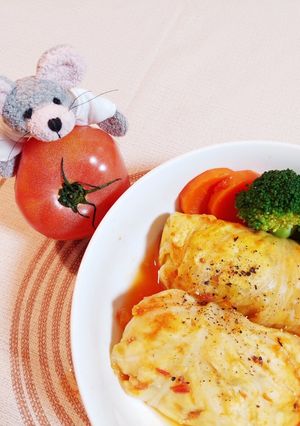 おからと豆腐のロールキャベツ-レシピのメイン写真