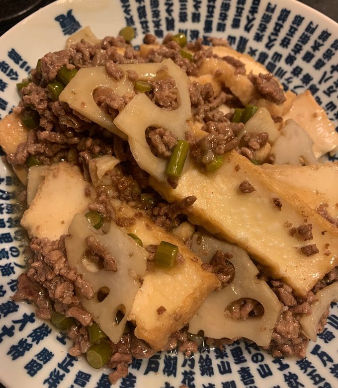 ご飯が止まらん生姜香る厚揚げ煮-レシピのメイン写真
