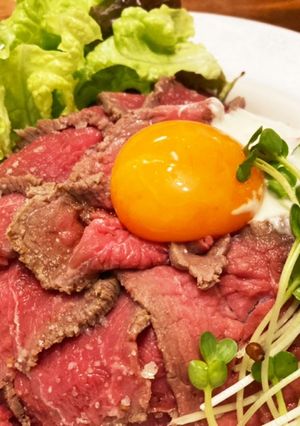 ★簡単！絶品★おうちでローストビーフ丼♪-レシピのメイン写真