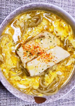 ひとりめし！？あったまるあんかけ蕎麦☆-レシピのメイン写真