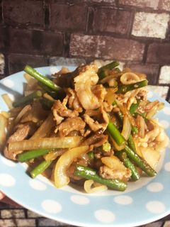 にんにくの芽×にんにくでスタミナ豚肉炒め-レシピのメイン写真