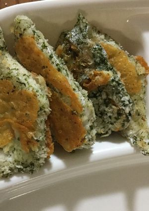 幼児にお刺身用の魚でチーズパン粉焼き-レシピのメイン写真