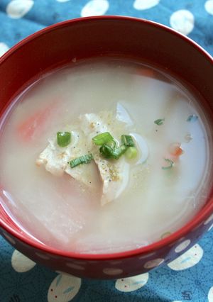 【江戸の味】まぐろから汁（豆滓汁）-レシピのメイン写真