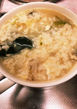ズボラ飯！中華粥-レシピのメイン写真