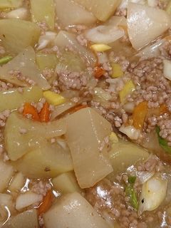 大根と豚挽き肉のとろとろ煮♪-レシピのメイン写真