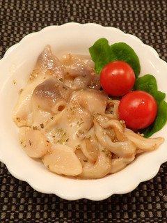 ホッキ貝のオイル煮(低温調理)-レシピのメイン写真