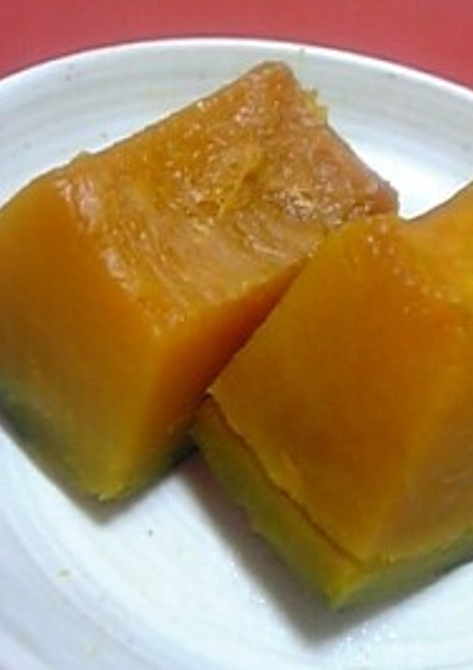 簡単♪１・１・１でかぼちゃの煮物-レシピのメイン写真