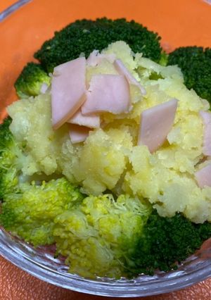 スープの素でポテトサラダ-レシピのメイン写真