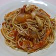 とっても簡単♪トマト缶パスタ