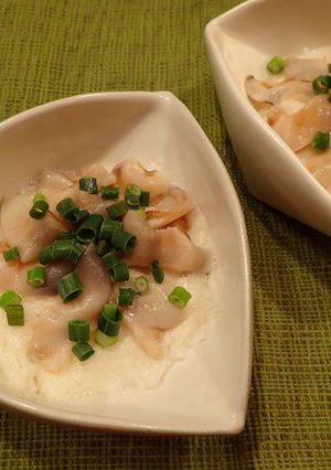 ホッキ貝のネギとろろ-レシピのメイン写真