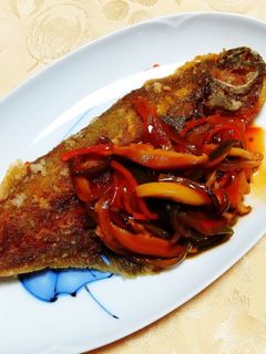 こんがりカレイの野菜あんかけ-レシピのメイン写真