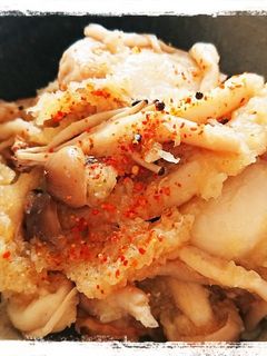 時短副菜☆しめじとベビーホタテのみぞれ煮-レシピのメイン写真