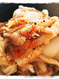 時短副菜☆しめじとベビーホタテのみぞれ煮-レシピのメイン写真