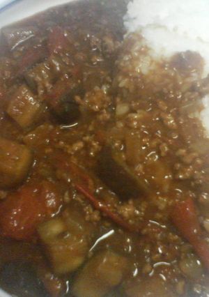うちのひき肉カレー・夏-レシピのメイン写真