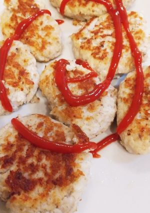 鶏むね蓮根ハンバーグ♪ふわっふわ♪節約-レシピのメイン写真