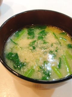 わたしのお味噌汁 イワシつみれ春菊-レシピのメイン写真