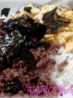 簡単!おいしい!そぼろ丼-レシピのメイン写真