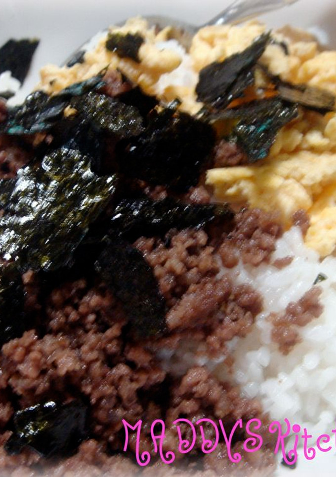 簡単！おいしい！そぼろ丼-レシピのメイン写真