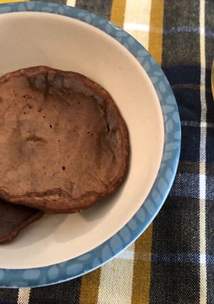 離乳食後期〜 ココアバナナパンケーキ-レシピのメイン写真