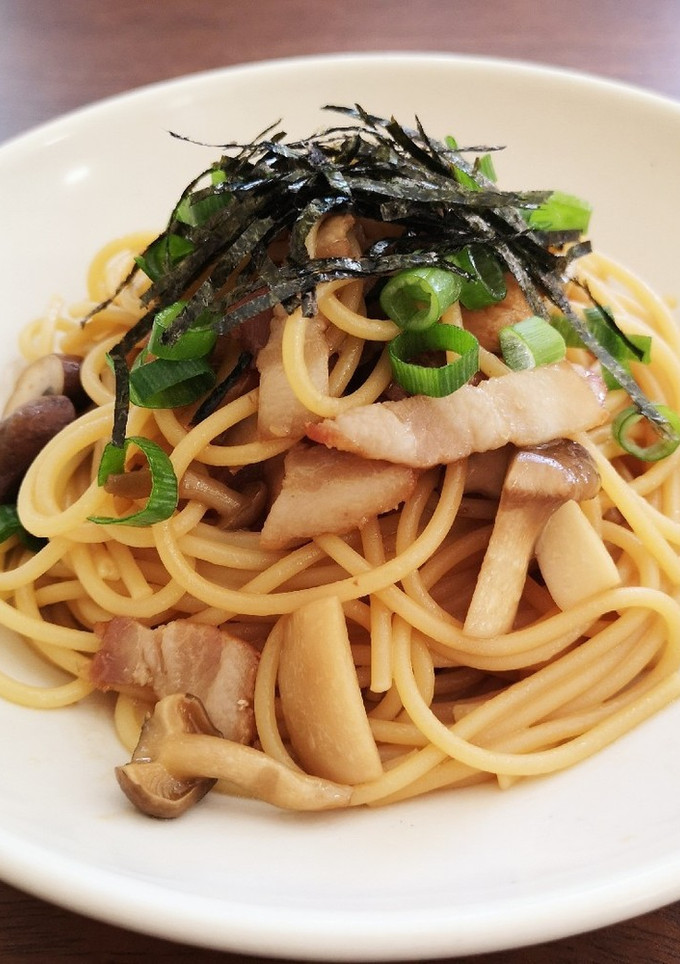 ちょっと本気のきのことバター醤油のパスタ-レシピのメイン写真