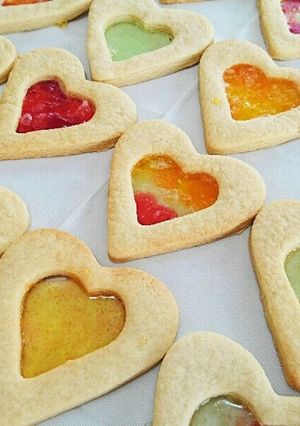 ステンドグラスクッキー♡-レシピのメイン写真