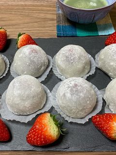 世界一幸せ美味しい苺大福^ ^-レシピのメイン写真