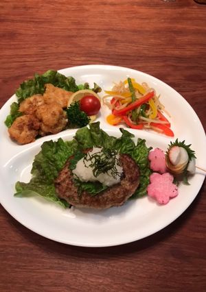 大葉おろしの和風ハンバーグ-レシピのメイン写真