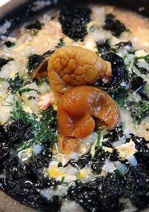 明太子と梅のクッパ-レシピのメイン写真