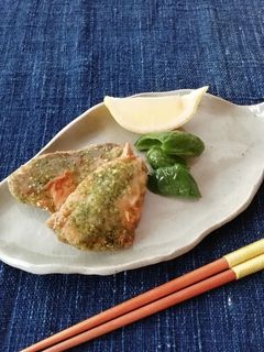 鯵の青のりから揚げ-レシピのメイン写真
