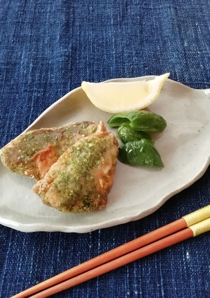 鯵の青のりから揚げ-レシピのメイン写真