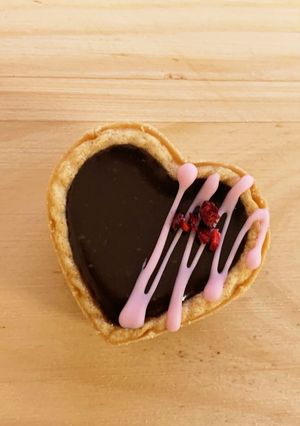 ハートの生チョコタルト-レシピのメイン写真